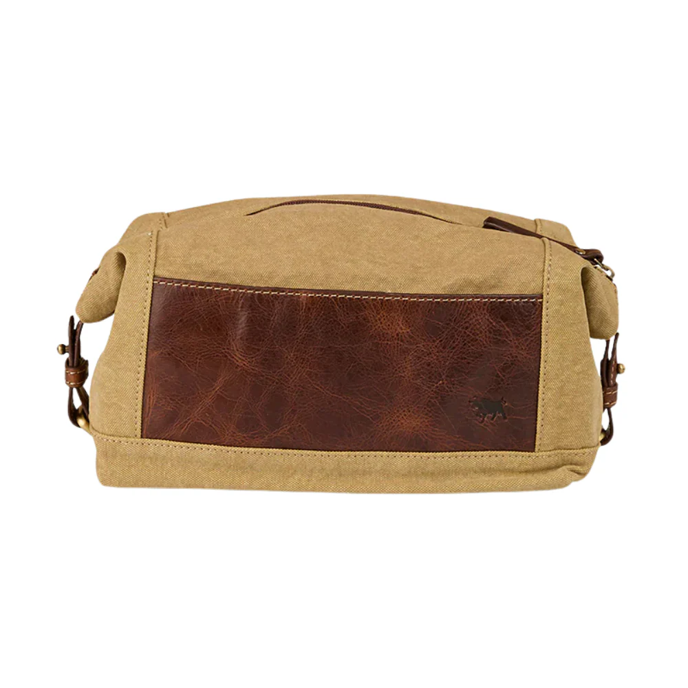 Ringers Western Waxicanvas Toiletry Bag (425037RW) Cognac - Image 2
