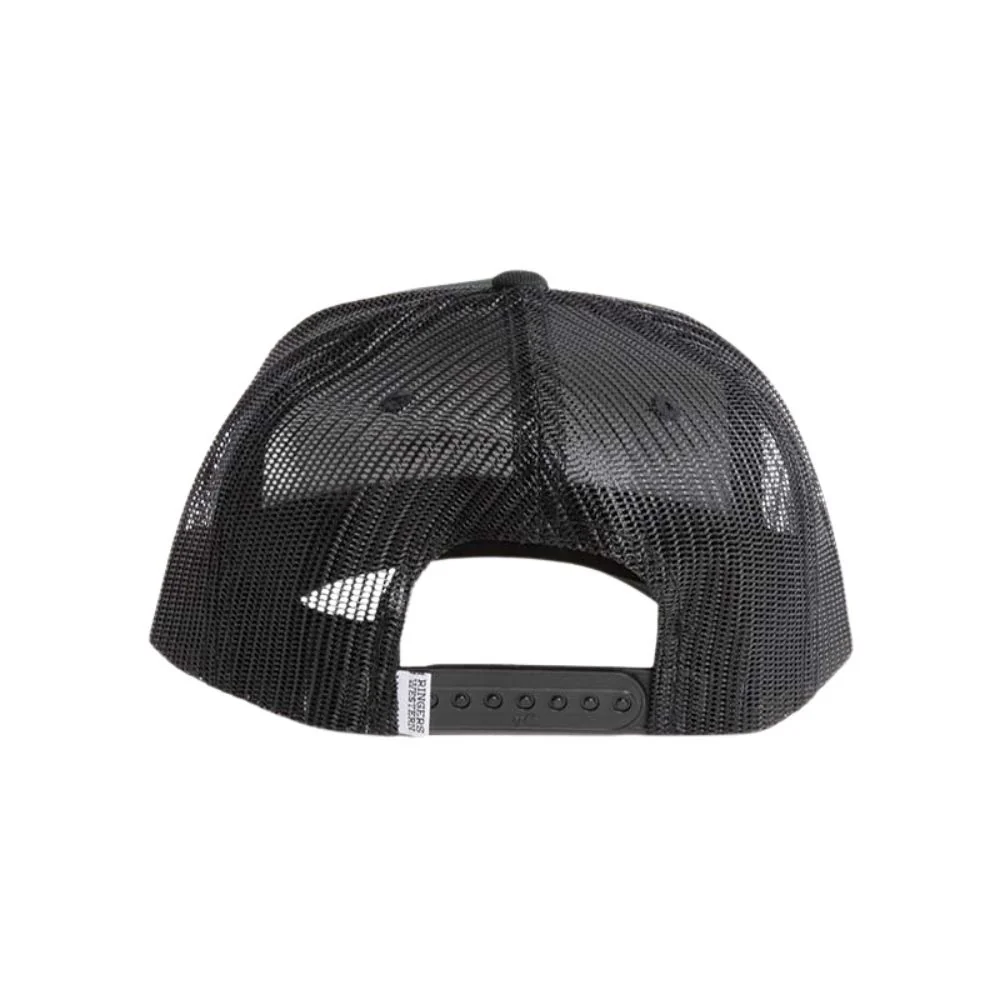 Ringers Western Wheatbelt Wool Trucker Cap (721009RW) Black - Image 4