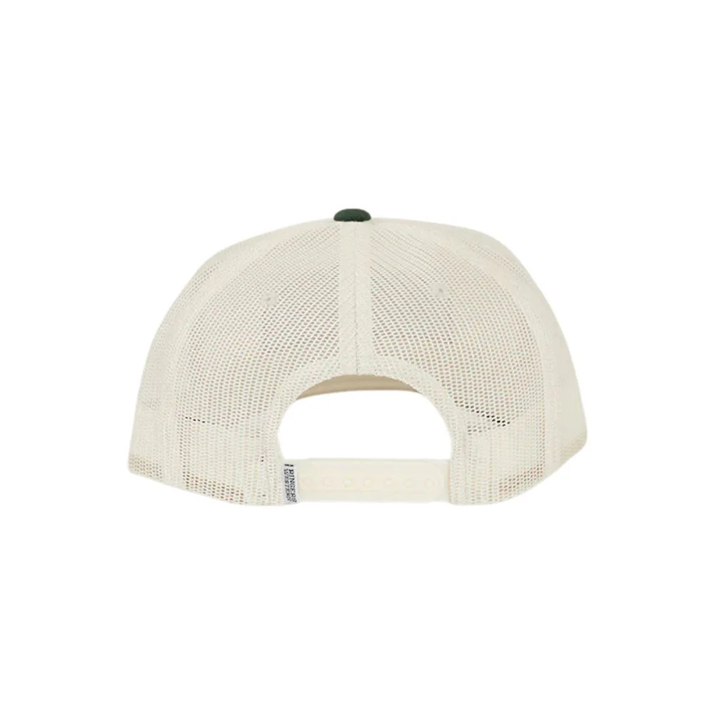 Ringers Western Wheatbelt Wool Trucker Cap (721009RW) Off White/Pine - Image 4