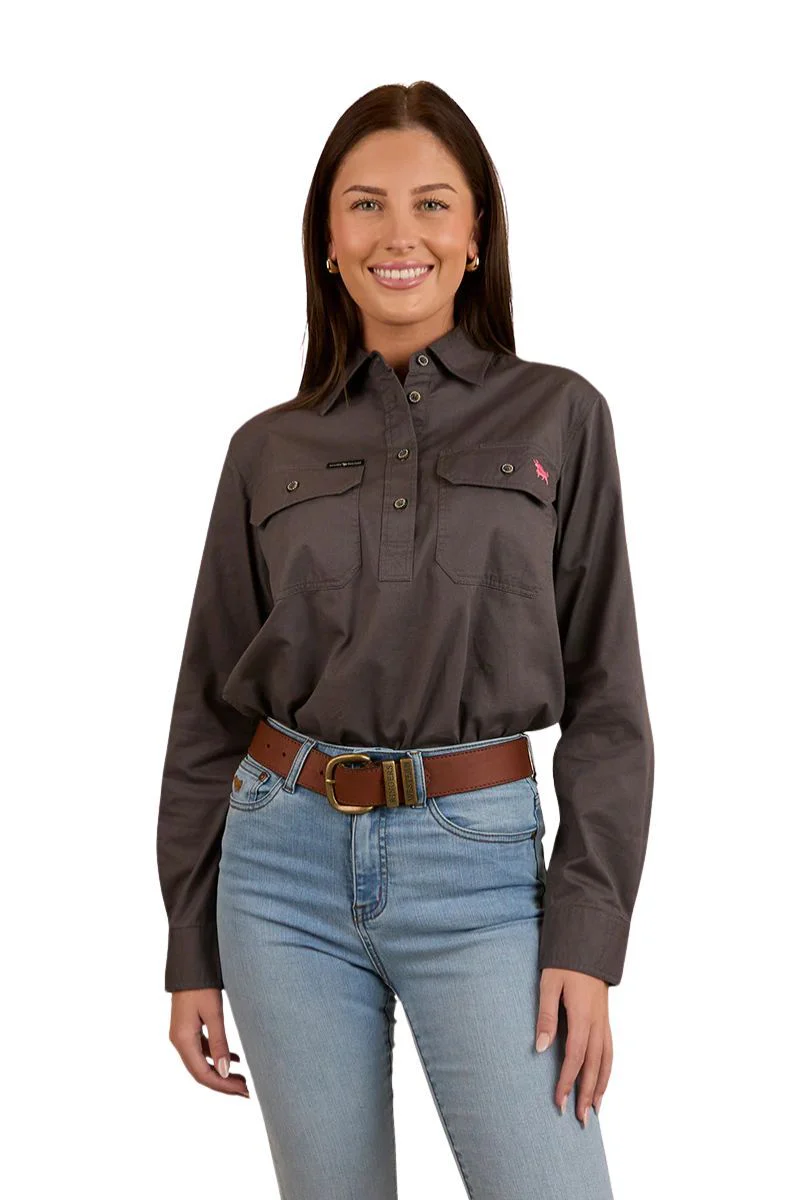 Ringers Western Womens Condora Full Button L/S Work Shirt (224104RW) Magnum