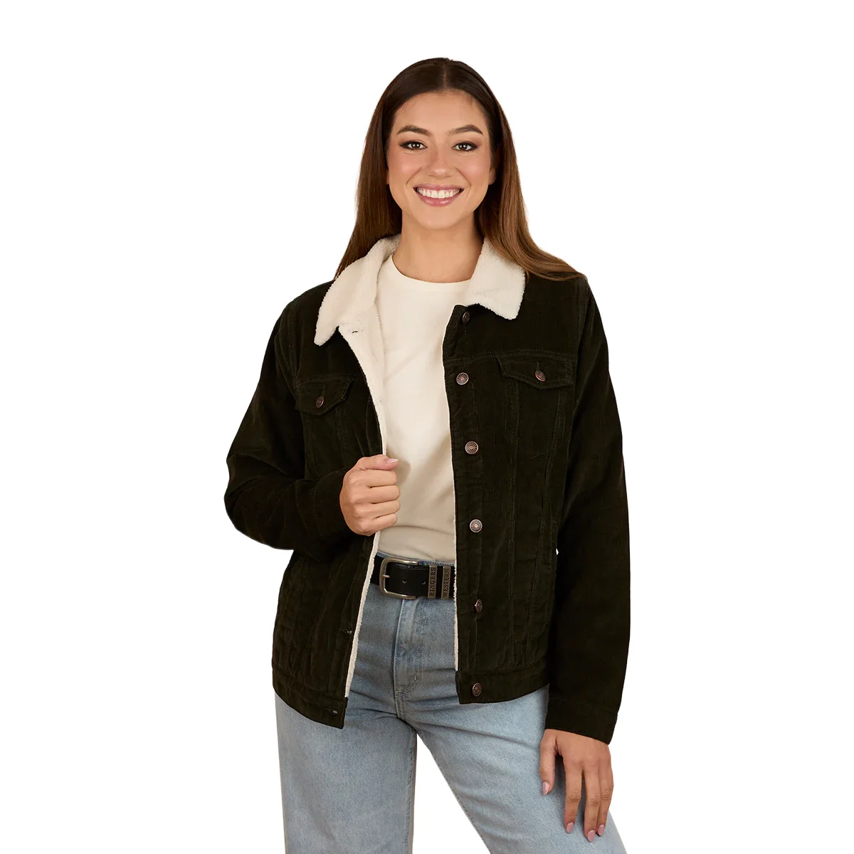 Ringers Western Womens Killawarra Corduroy Jacket (220211801) Olive