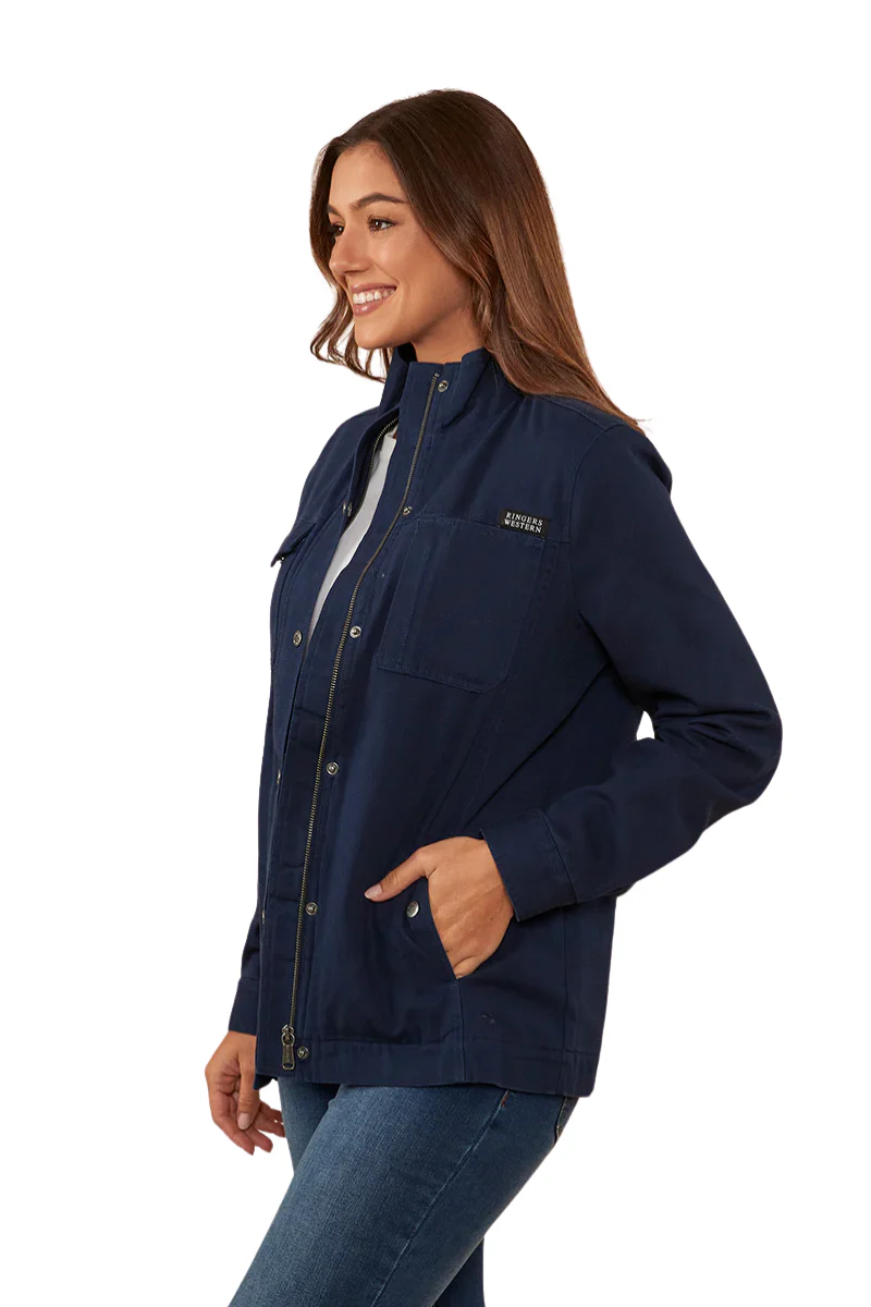 Ringers Western Womens Rothbury Jacket (222068RW) Dark Navy [SD] - Image 2