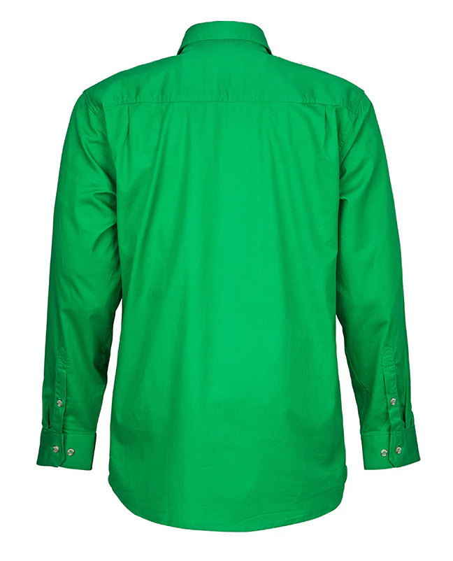 Ritemate Childrens Pilbara Closed Front Shirt (RM400CF) Emerald - Image 2