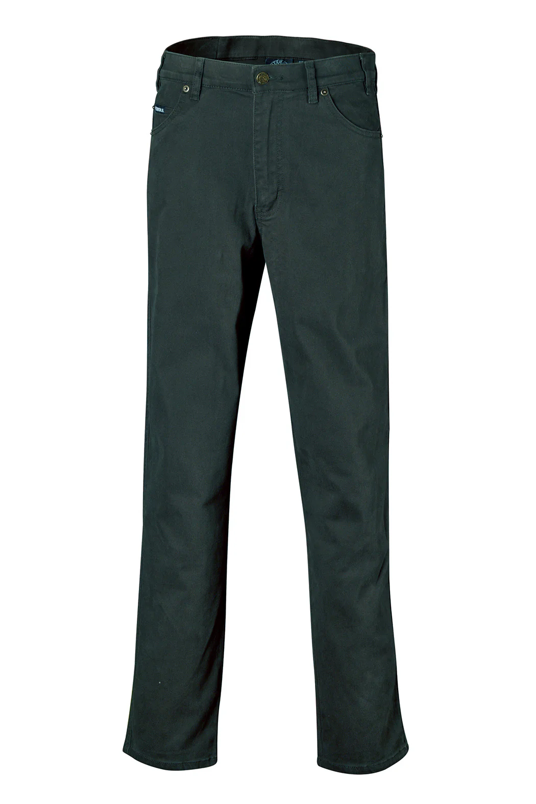Ritemate Mens Pilbara Cotton Stretch Jeans (RMPC014) Moss