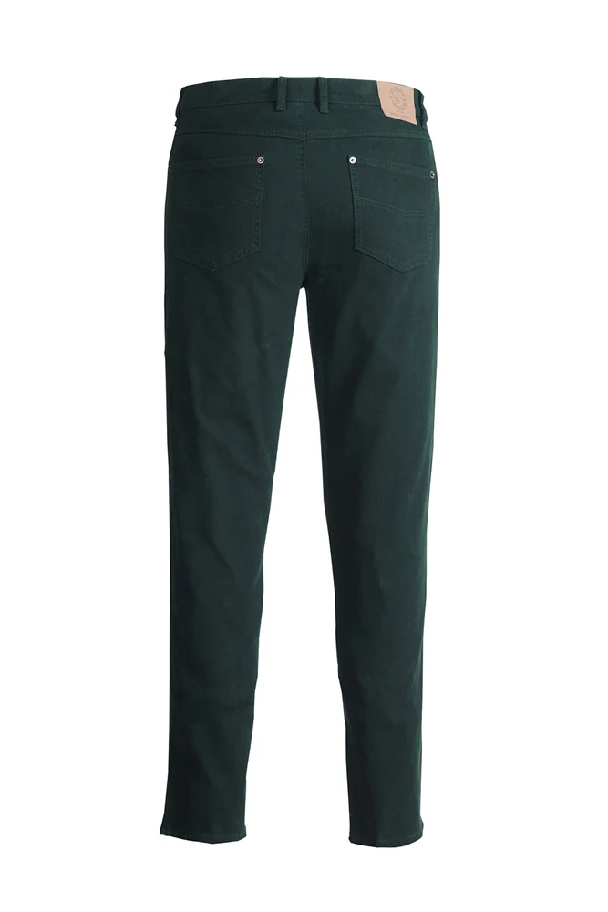 Ritemate Mens Pilbara Cotton Stretch Jeans (RMPC014) Moss - Image 2