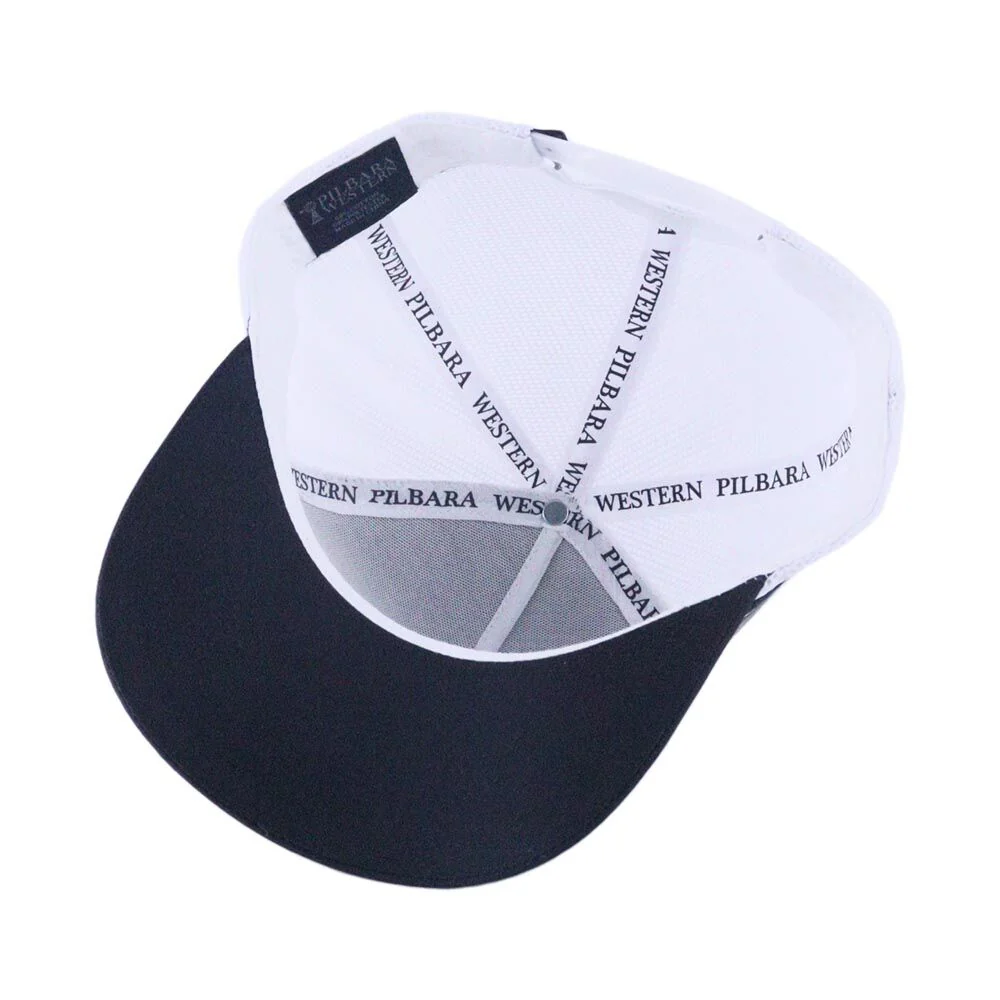 Ritemate Unisex Pilbara Classic Trucker Cap (RMTC003) Charcoal/Black OSFM - Image 4