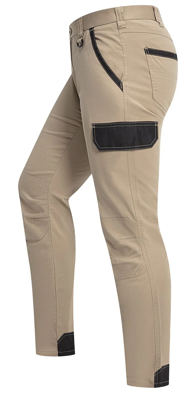 Ritemate Unisex RMX Flexible Fit Tactical Pants (RMX011) Tan - Image 3