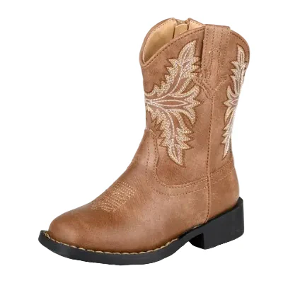 Roper Toddlers Luke Western Boots (17191691) Tan