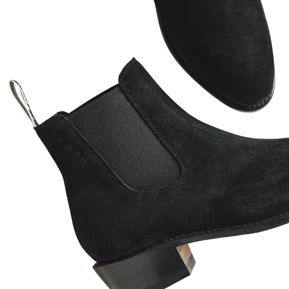 S.Kidman Womens Matilda Boots (K0016BLK) Black - Image 4
