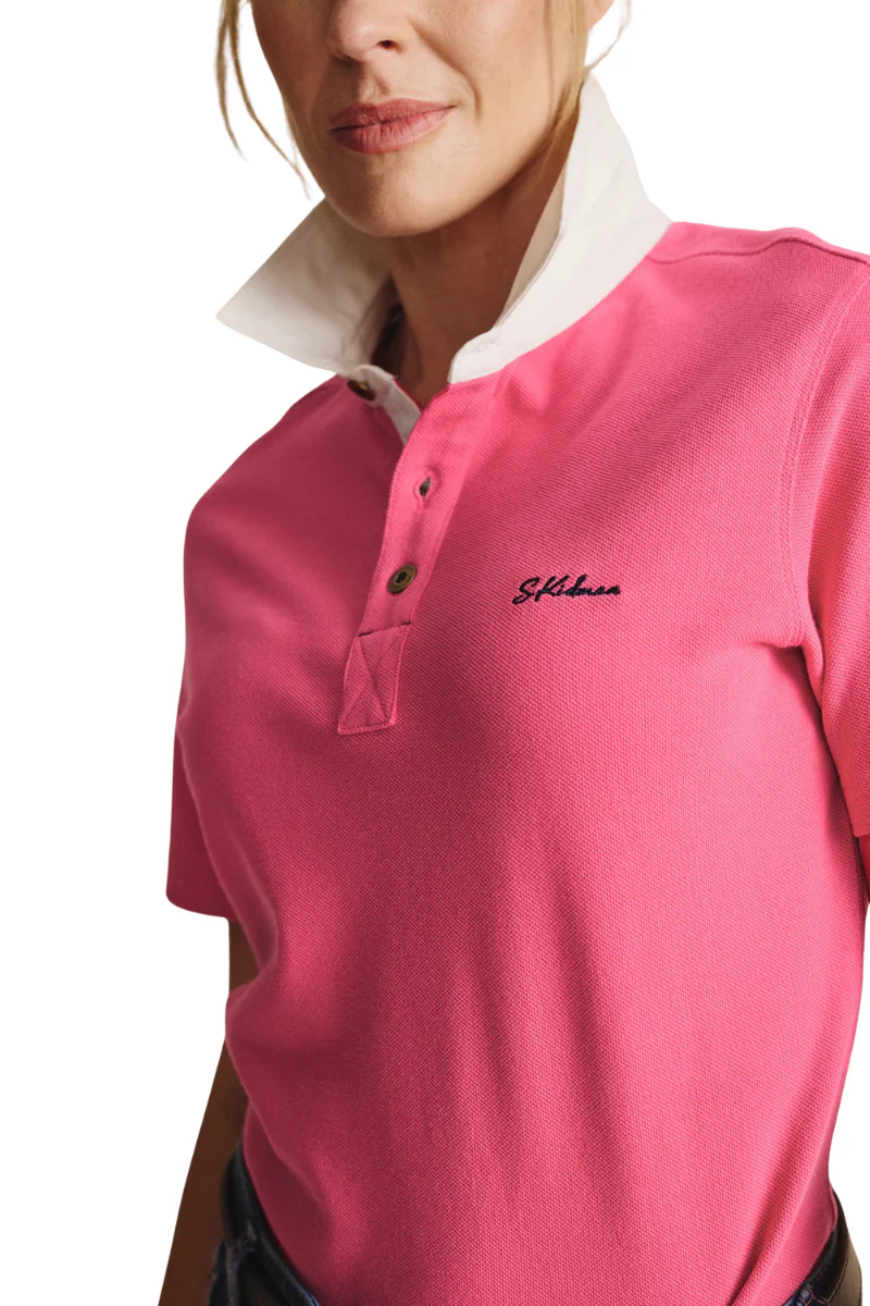 S.Kidman Womens Tuli Polo (1POW00011) Pink - Image 2