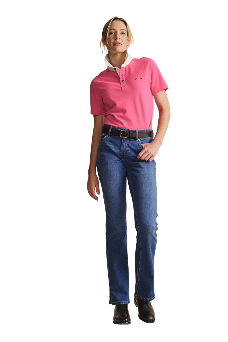 S.Kidman Womens Tuli Polo (1POW00011) Pink - Image 4