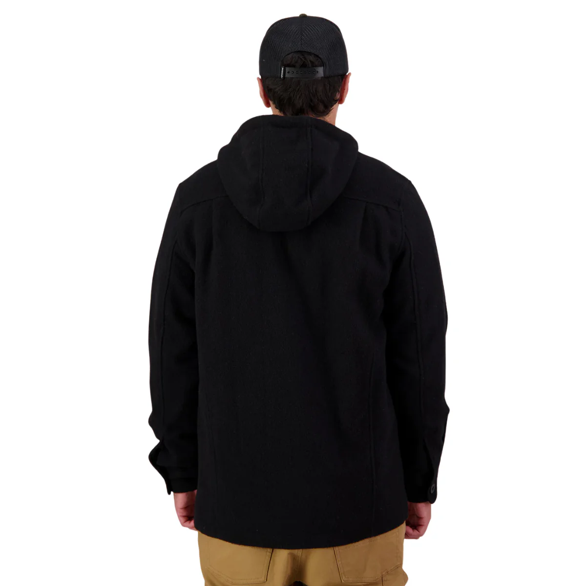 Swanndri Mens Hudson Hoodie (SW17435M) Black - Image 4