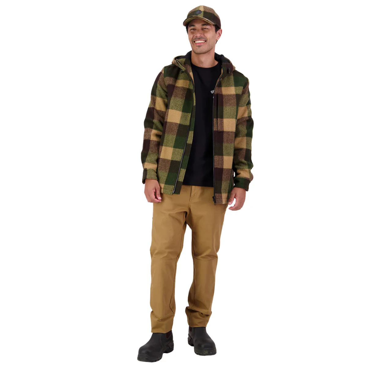 Swanndri Mens Hudson Hoodie (SW17435M) Checkamo - Image 6