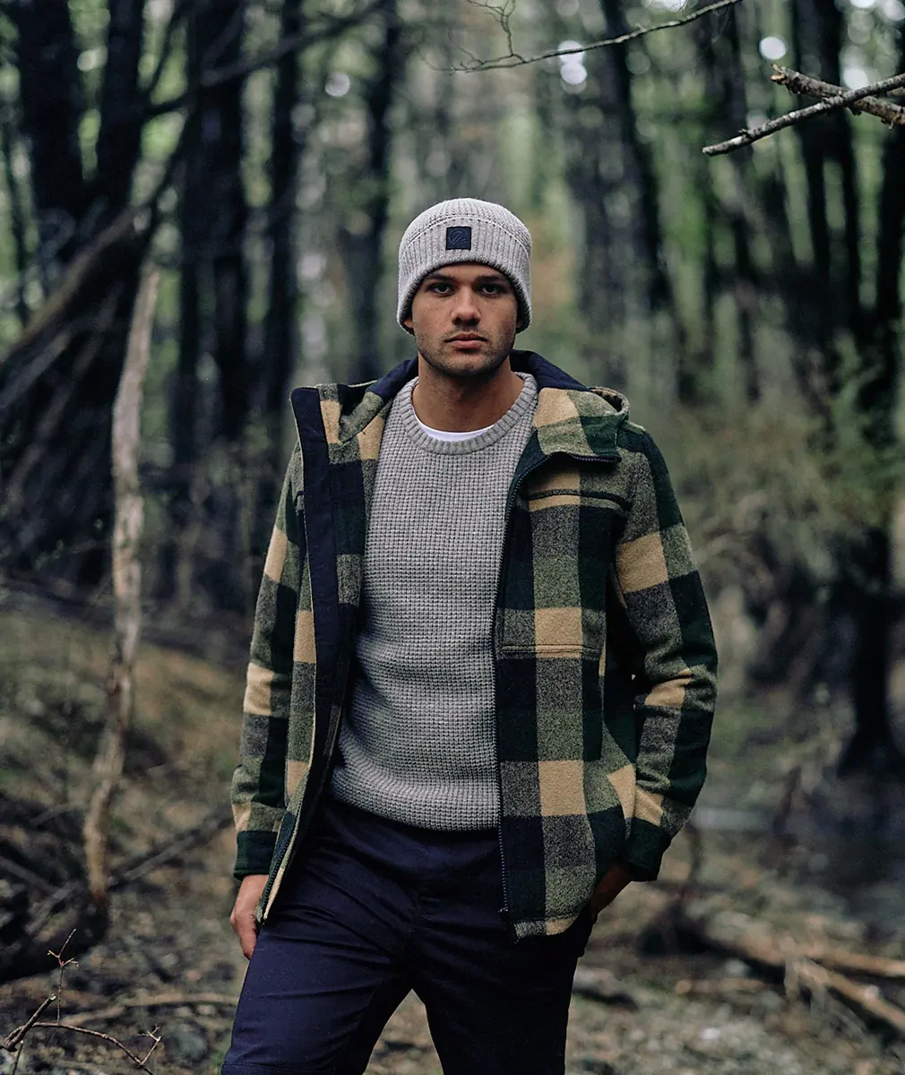 Swanndri Mens Hudson Hoodie (SW17435M) Yellowstone Check - Image 10