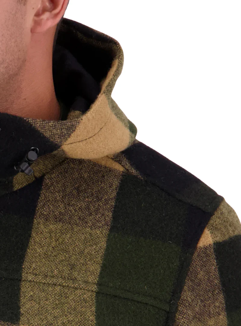 Swanndri Mens Hudson Hoodie (SW17435M) Yellowstone Check - Image 6