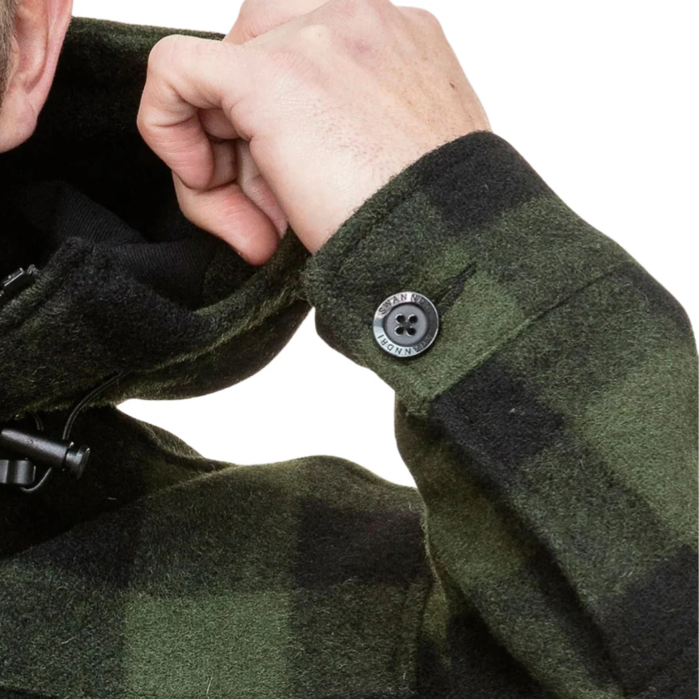 Swanndri Mens Hudson Hoodie (SW17435M) Olive/Black - Image 4
