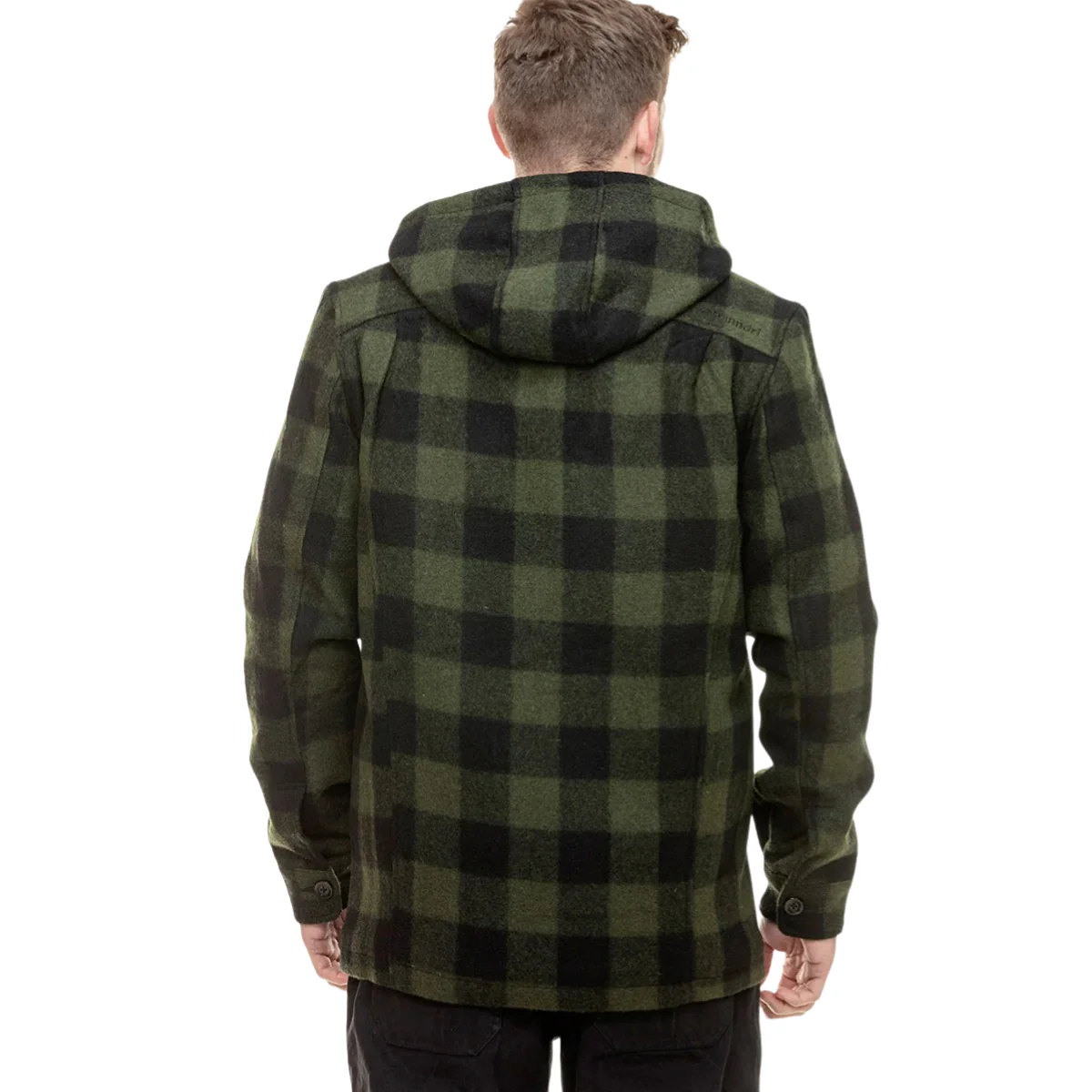 Swanndri Mens Hudson Hoodie (SW17435M) Olive/Black - Image 5