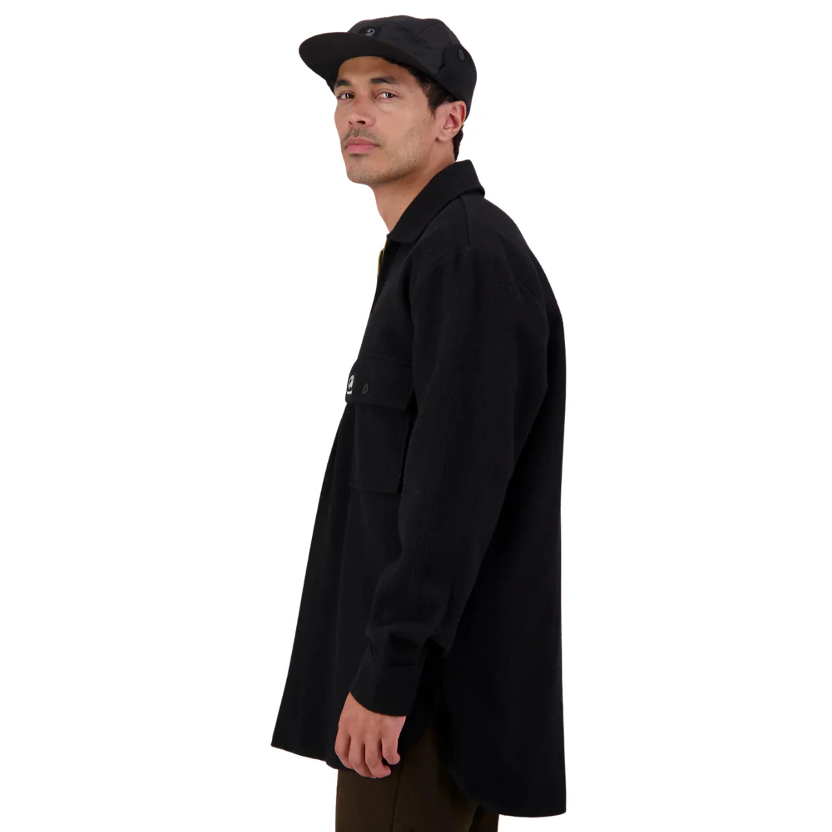 Swanndri Mens Ranger Bush L/S Shirt (SSD0107) Black - Image 2
