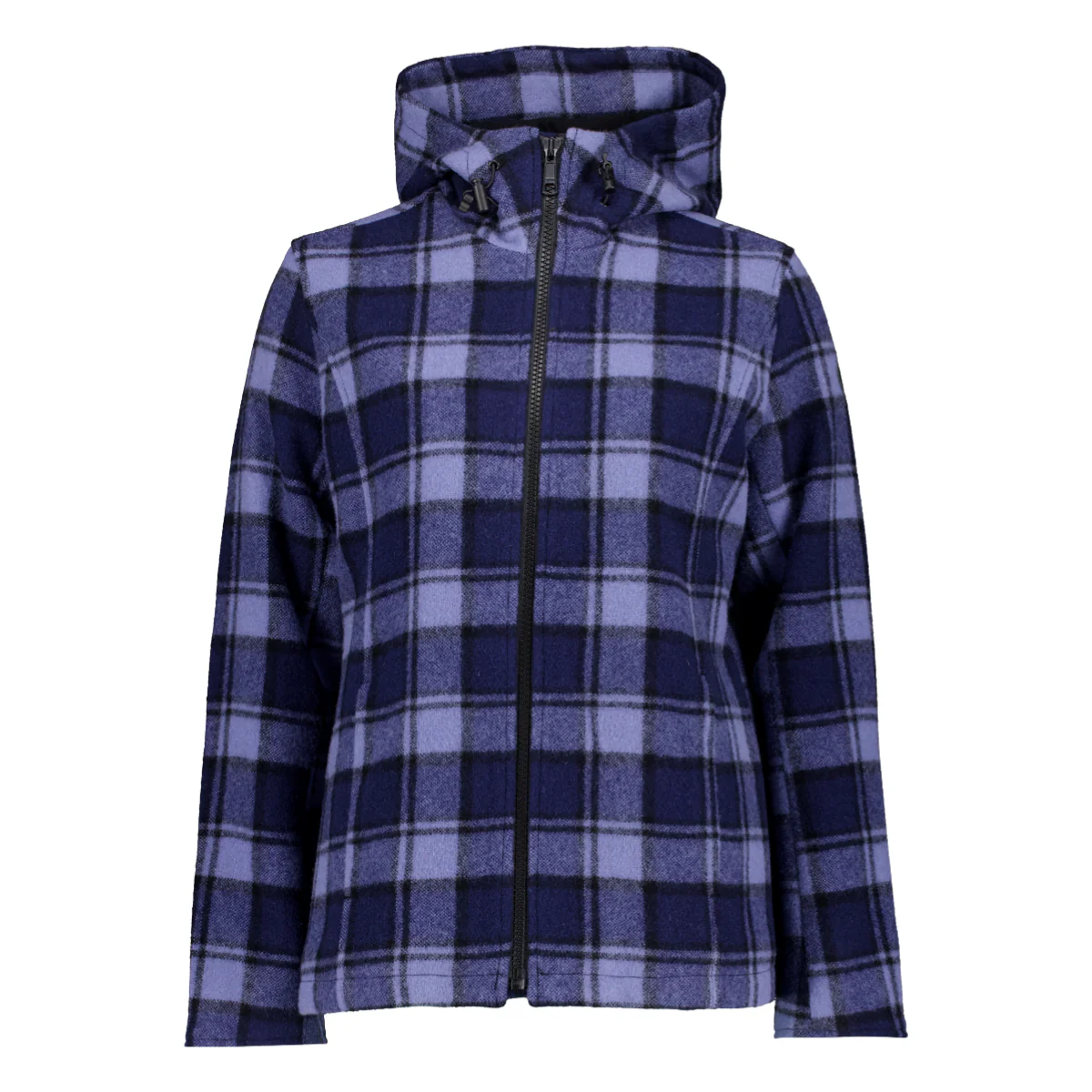 Swanndri Womens Seattle V2 Wool Hoodie (SW244796W) Rhode Island Check - Image 9