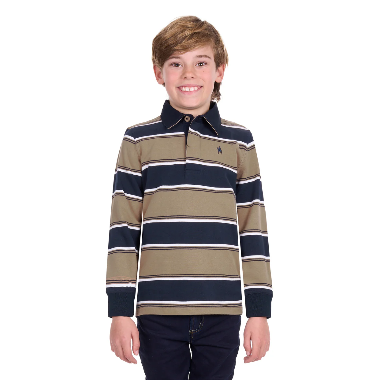 Thomas Cook Boys Jose Rugby (T6W3503022) Navy/Tan - Image 2