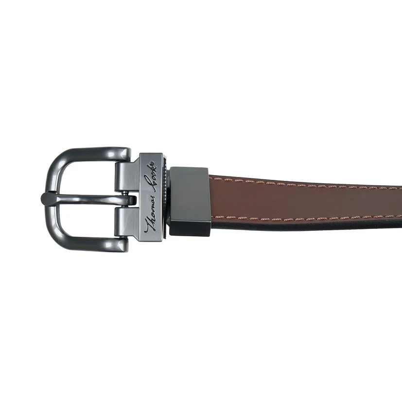 Thomas Cook Childrens Reversible Belt (T6W7975BEL) Chocolate/Black - Image 3