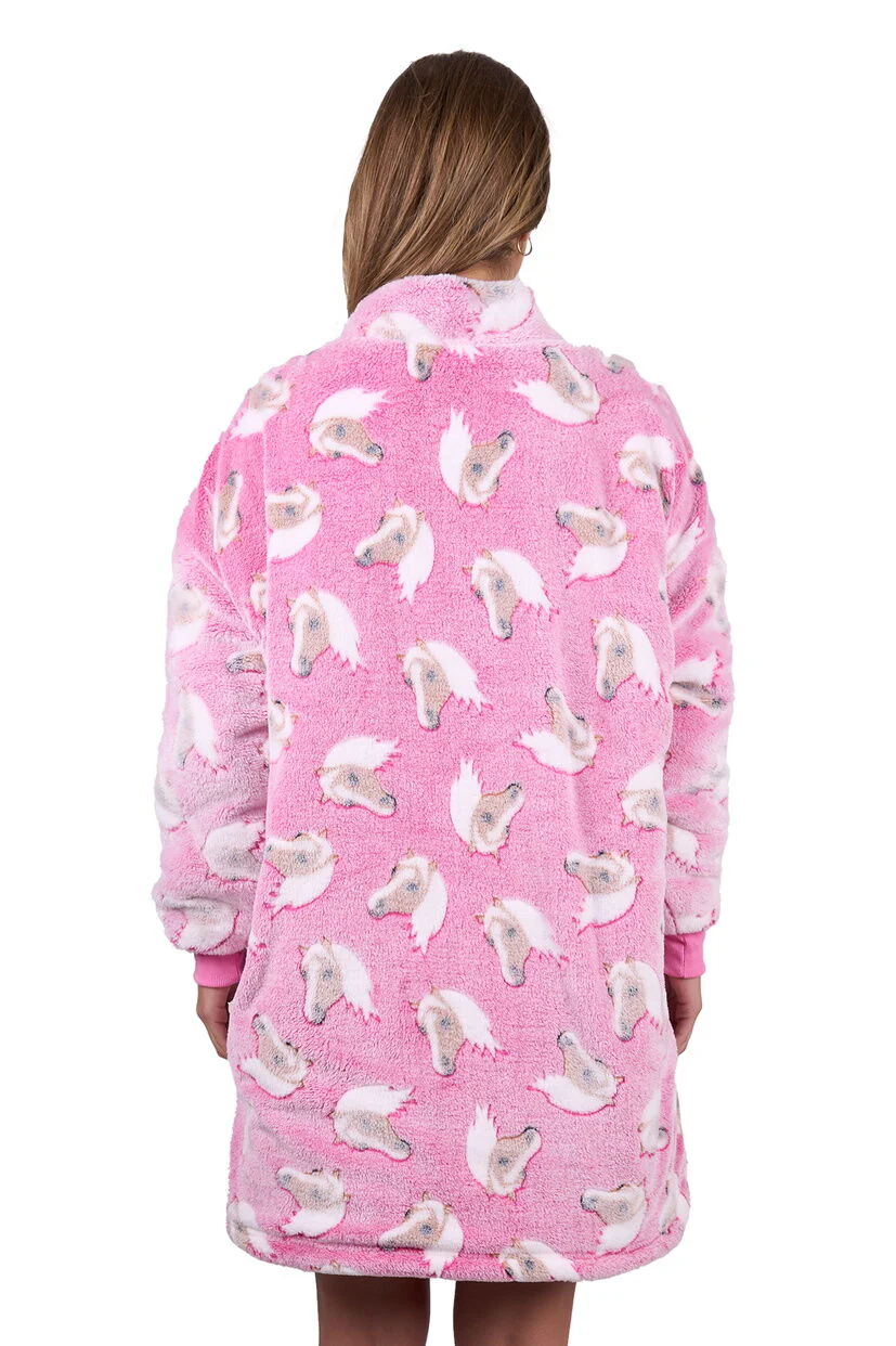 Thomas Cook Horse Snuggle Hoodie (TCP2963SNU) Pink One Size - Image 2