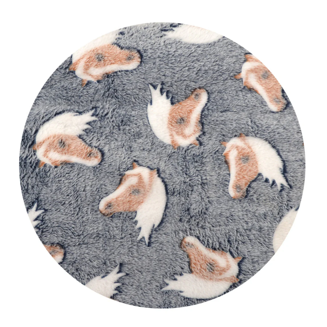 Thomas Cook Horse Snuggle Rug (TCP2908SNU) Grey/Blue/Tan - Image 3