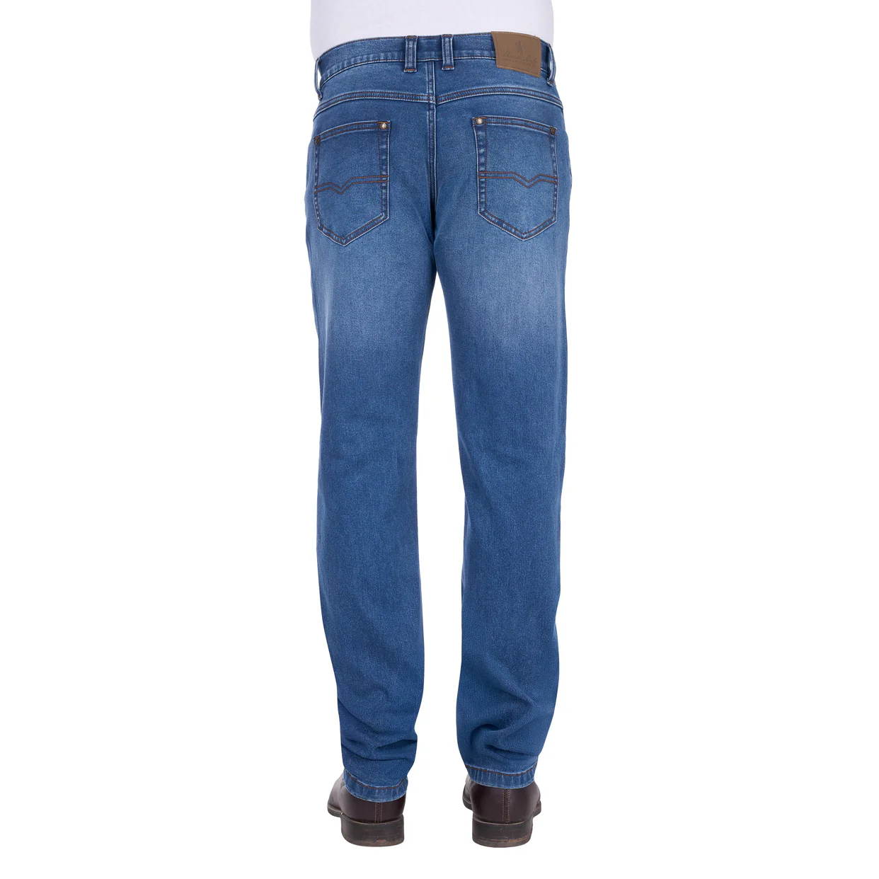 Thomas Cook Mens Brad Thermal Jeans (T6W1226102) Light Wash - Image 4