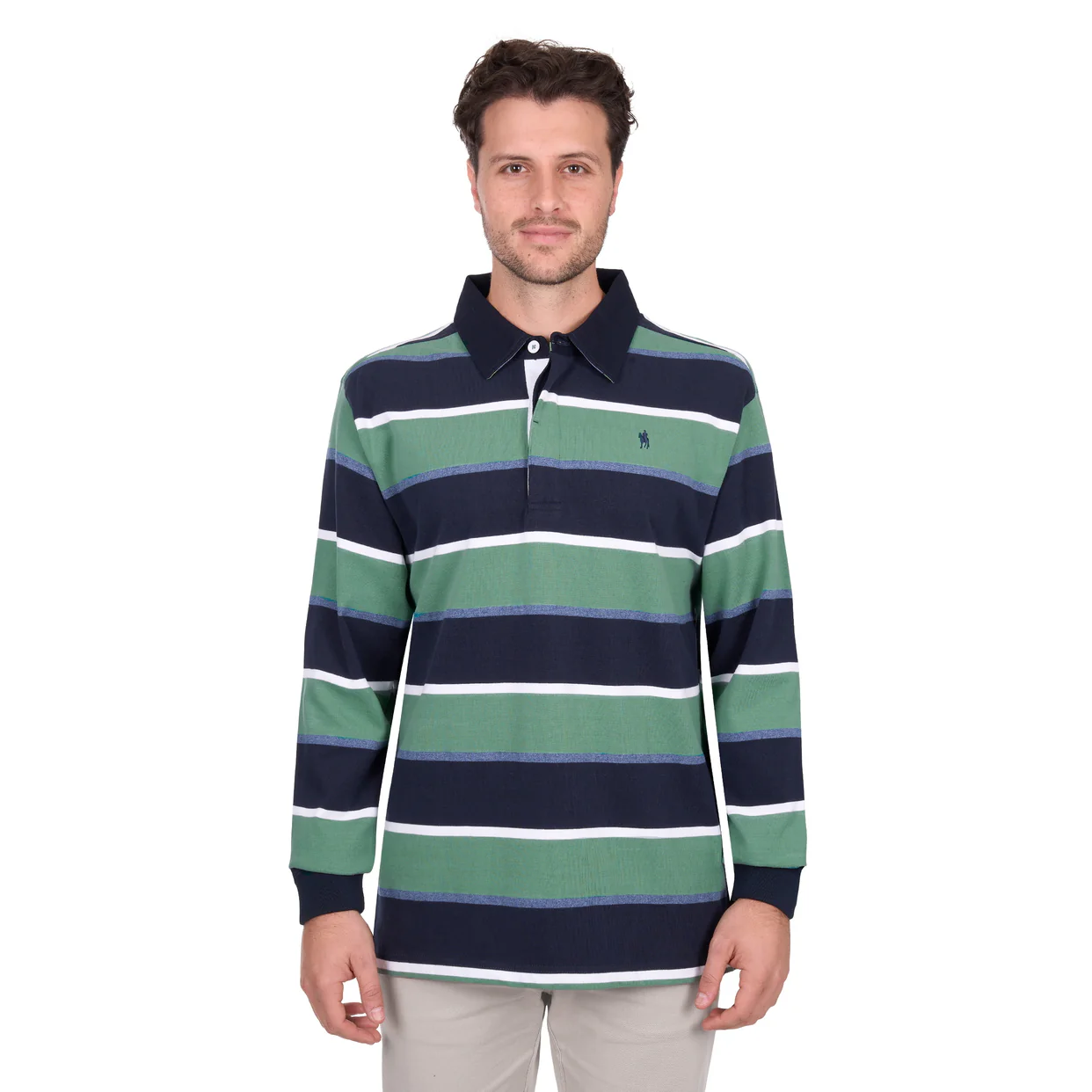 Thomas Cook Mens Douglas Rugby (T6W1503019) Navy/Sage - Image 2