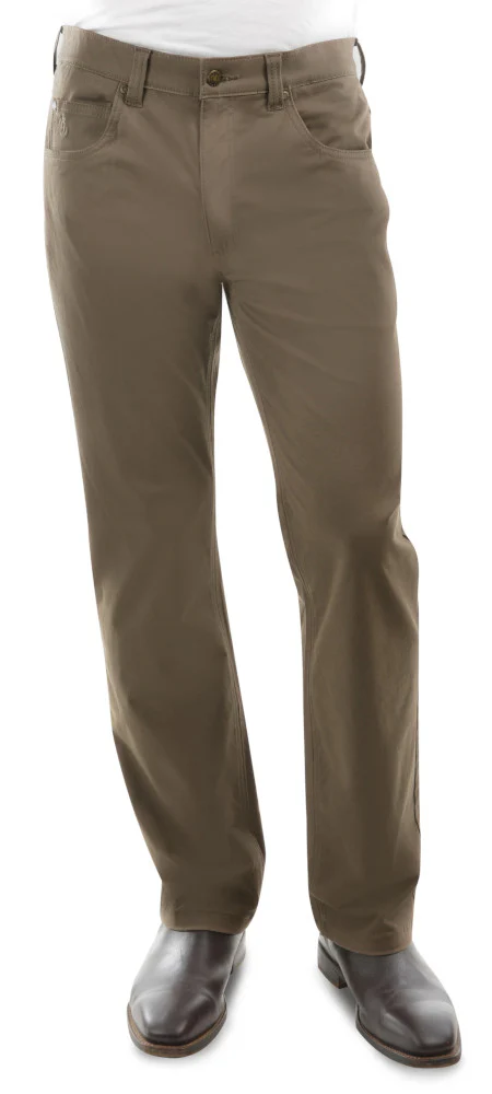 Thomas Cook Mens Jake Comfort Waist Jeans (TCP1215031) Mulch