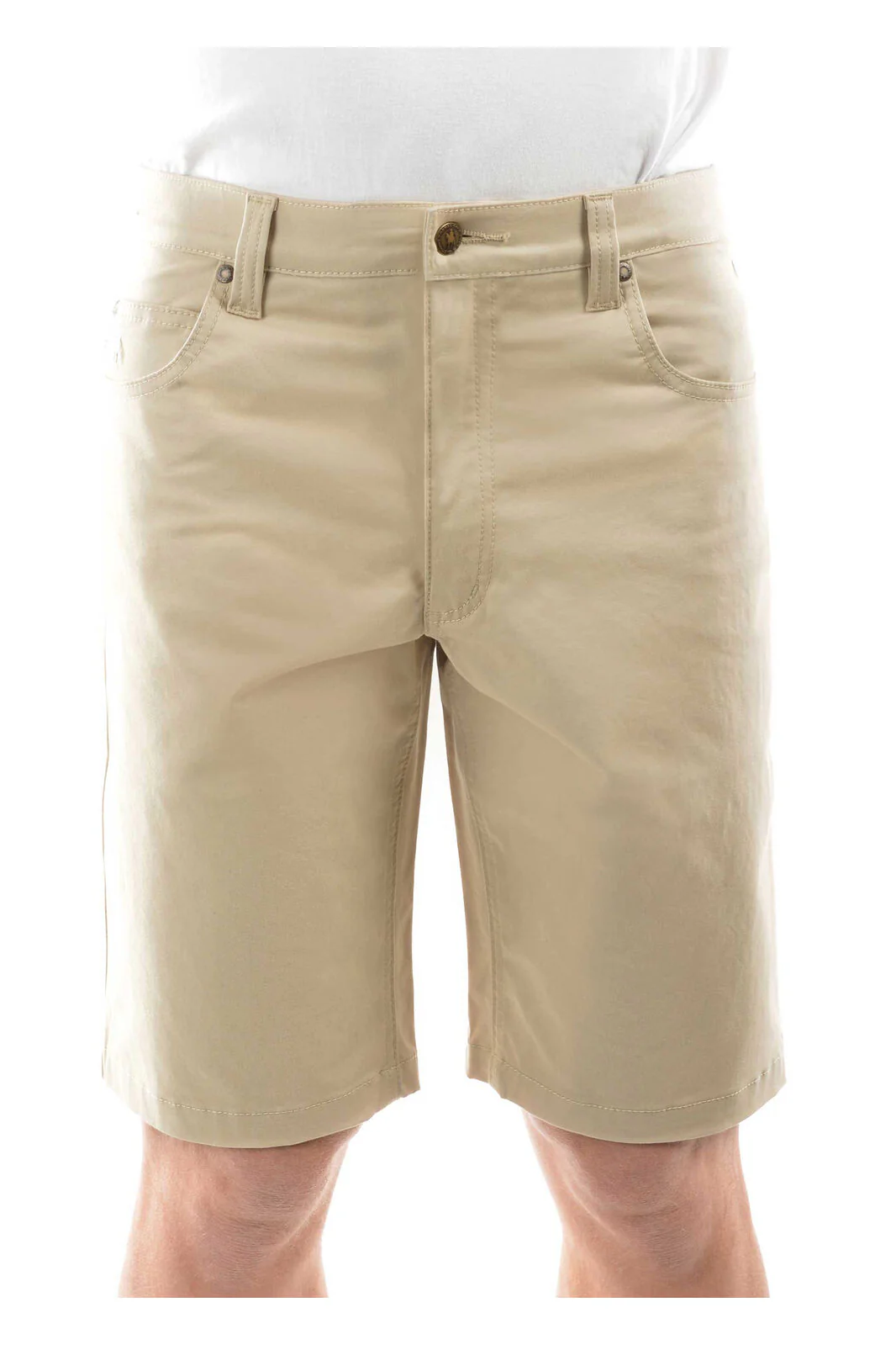 Thomas Cook Mens Jake Comfort Waist Shorts (TCP1307031) Stone