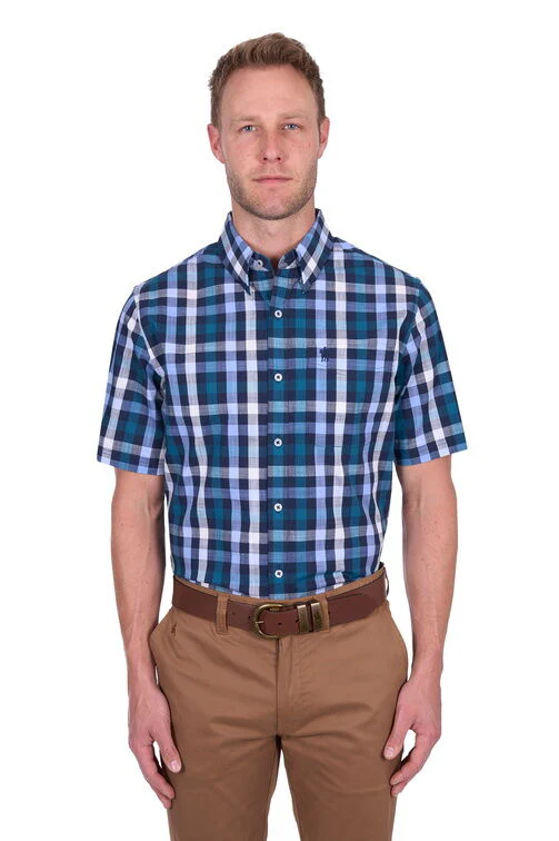 Thomas Cook Mens John S/S Shirt (T5S1113044) Navy/Blue - Image 2
