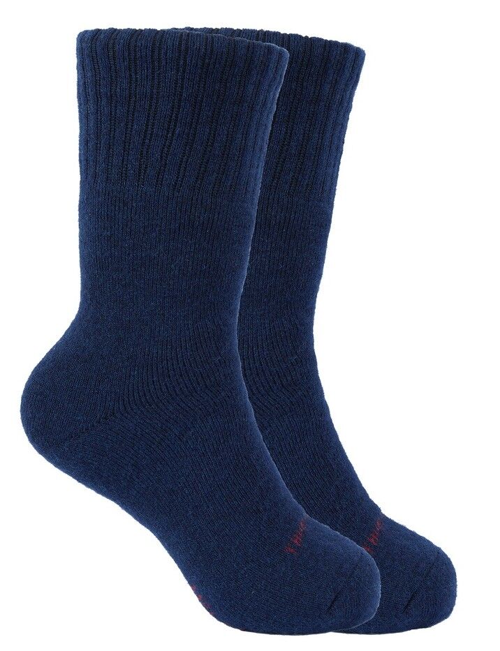 Thomas Cook Merino Logo Socks Twin Pack (TCP1983SOC) Navy