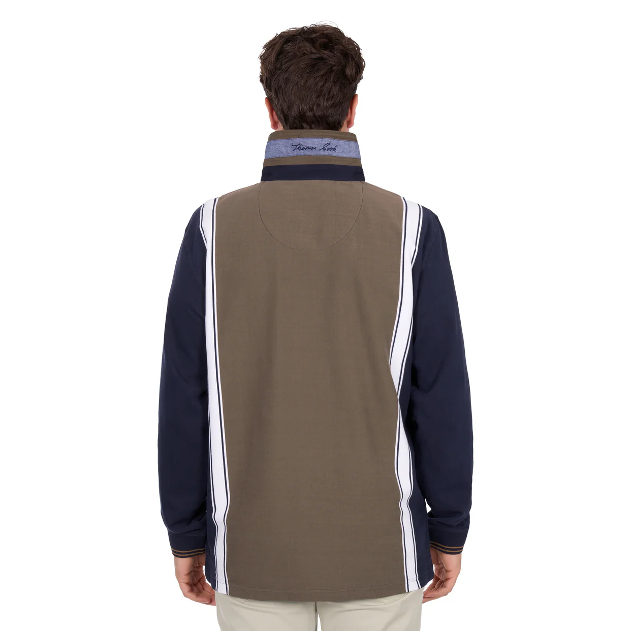 Thomas Cook Mens Travis Rugby (T6W1503015) Navy/Dark Tan - Image 5