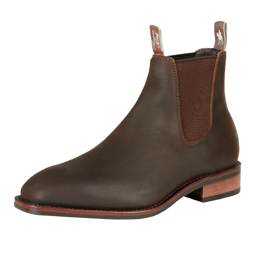 Thomas Cook Mens Trentham Cushion Tech Boots (TCP18193) Oiled Crazy Horse - Image 6