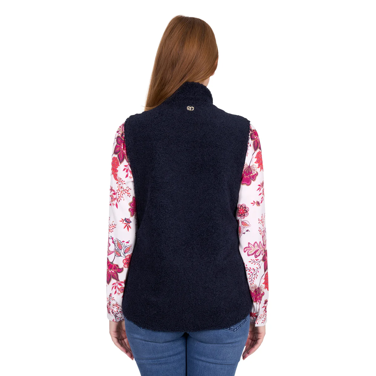 Thomas Cook Womens Astrid Reversible Vest (T6W2616058) Tan/Navy - Image 5