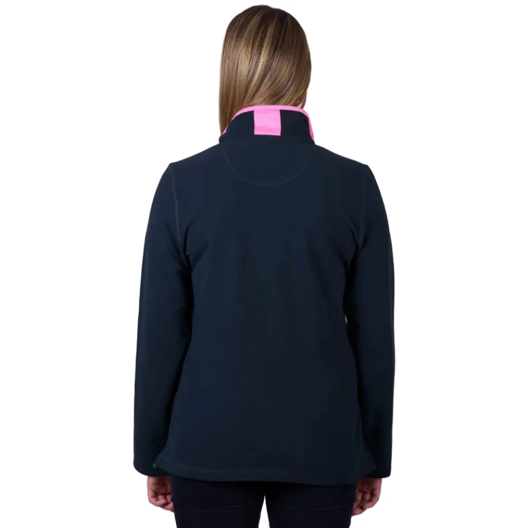 Thomas Cook Womens Charlie Classic 1/4 Zip Neck Rugby (TCP2511030) Dark Navy - Image 3