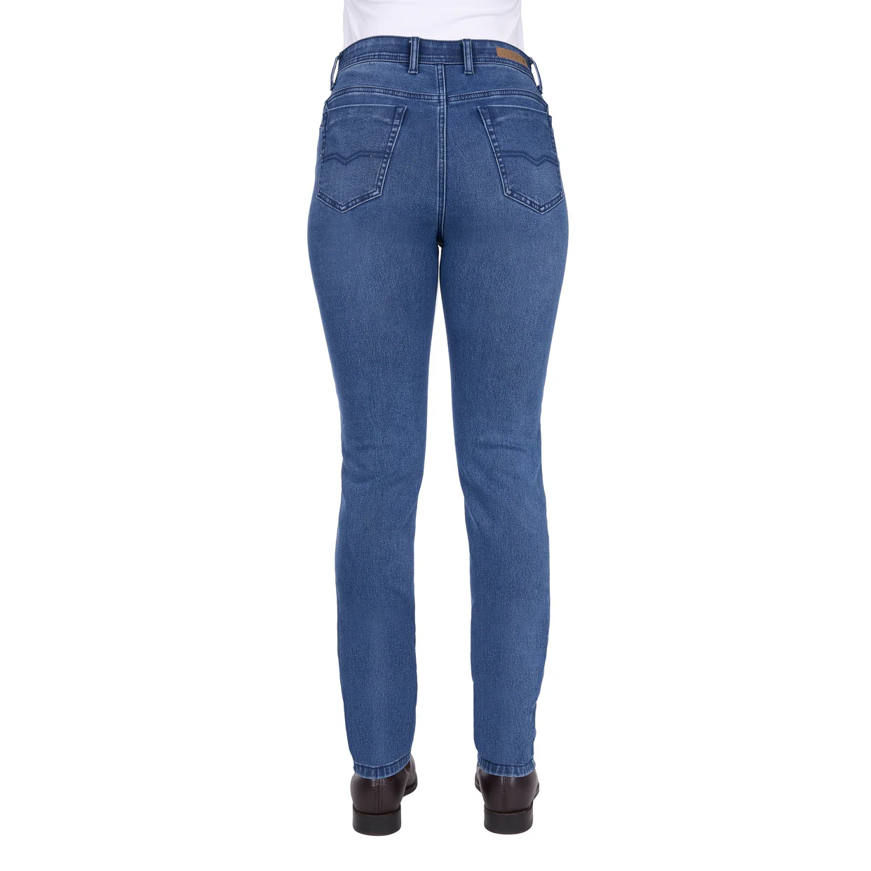 Thomas Cook Womens Julia Thermal Jeans (T6W2205102) Light Wash - Image 2
