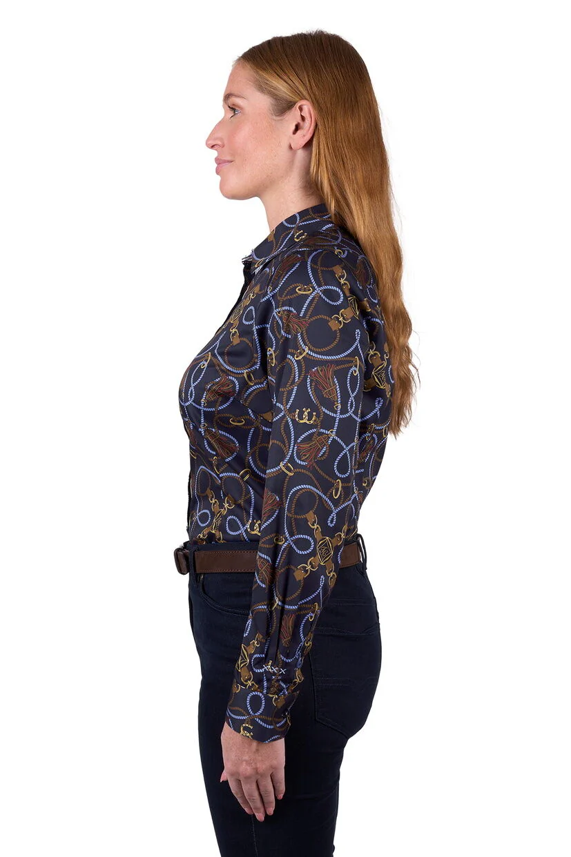 Thomas Cook Womens Kate L/S Shirt (T5W2118067) Navy [SD] - Image 3