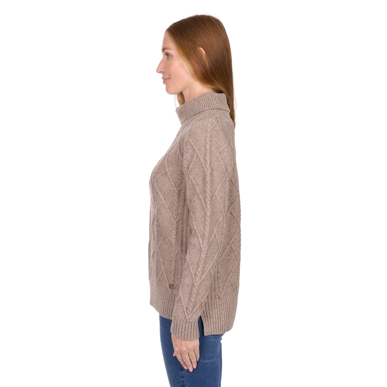 Thomas Cook Womens Layla Knitted Jumper (T6W2502097) Taupe - Image 3