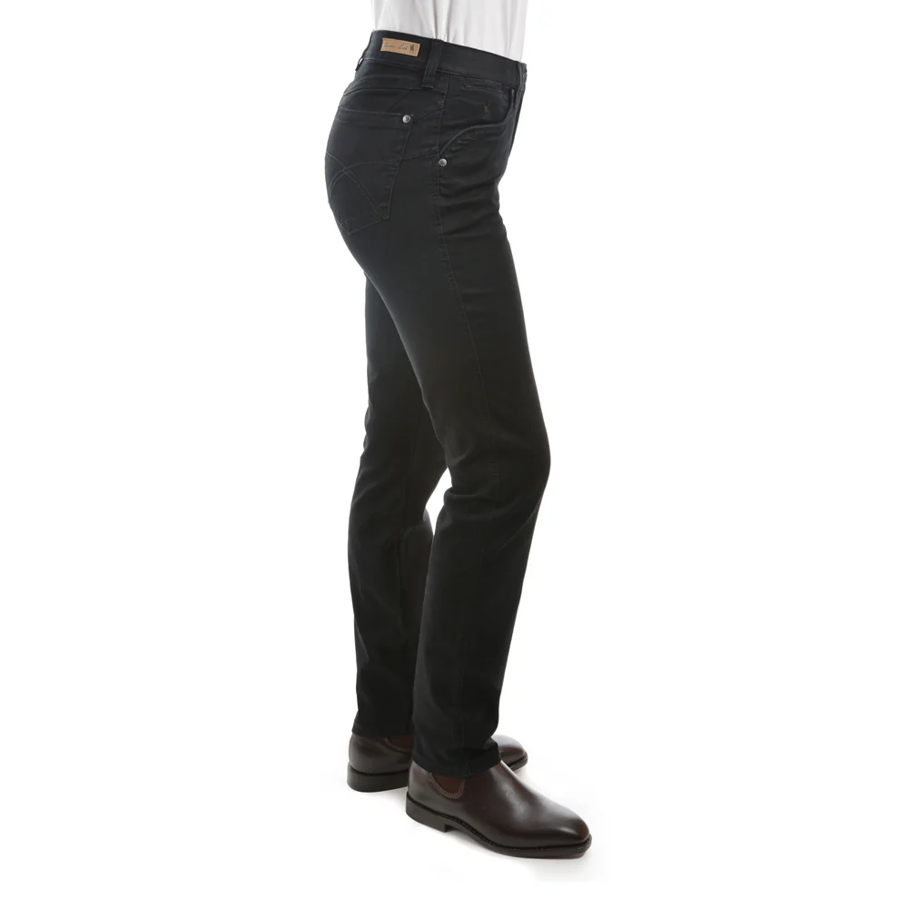 Thomas Cook Womens Lynda Slim Leg Wonder Jeans Mid-Reg-Slim (TCP2215085) Black - Image 3