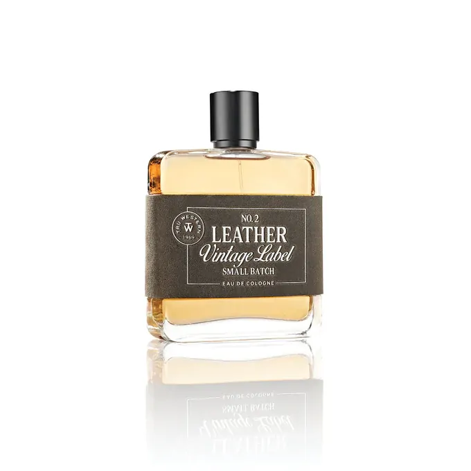 Tru Western Mens Leather Vintage Label #2 Small Batch Eau De Cologne 100mL (98085) - Image 3