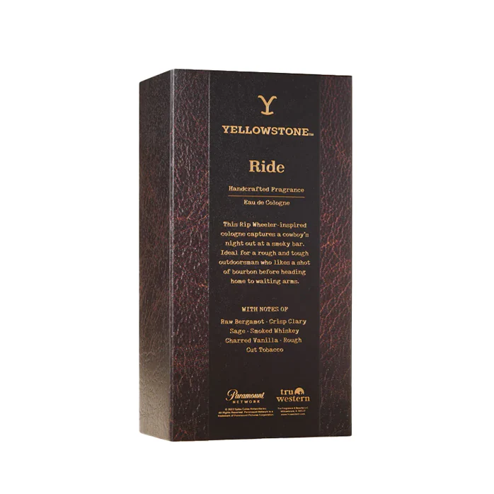 Tru Western Mens Yellowstone Ride Reserve Eau De Cologne 100ml (96644) - Image 2