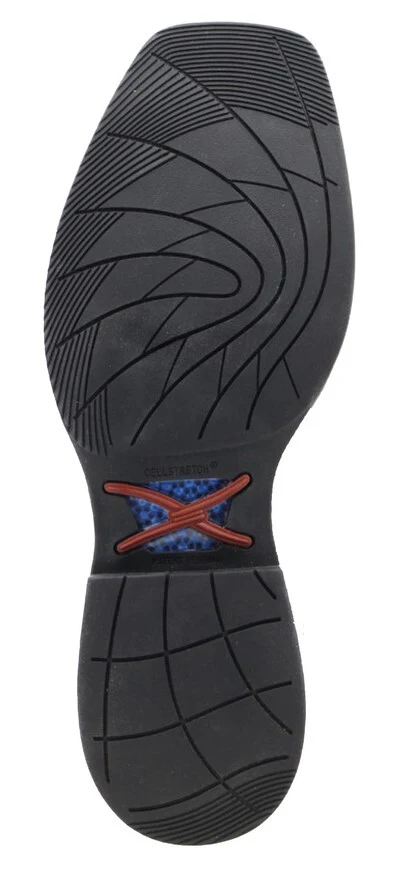 Twisted X Mens 9" Tech X1 Western Boots (TCMXW0017) Coffee/Coffee - Image 2