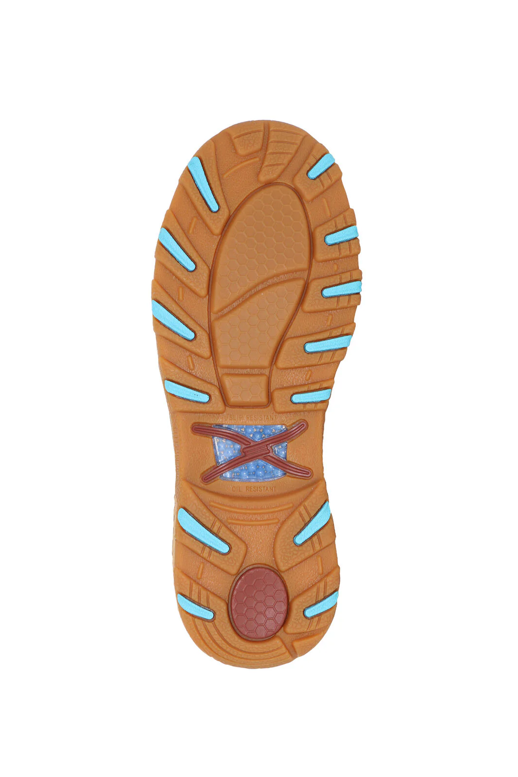 Twisted X Womens Cactus Cellstretch Slip On Shoes (TCWXC0066) Brown/Multi - Image 2