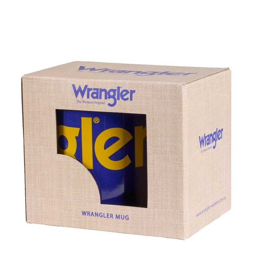 Wrangler Logo Mug (XPR1919MUG) Blue - Image 3