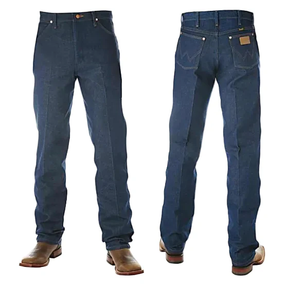 Wrangler Mens Cowboy Cut Original Fit Jeans (13MWZ) Rigid Indigo