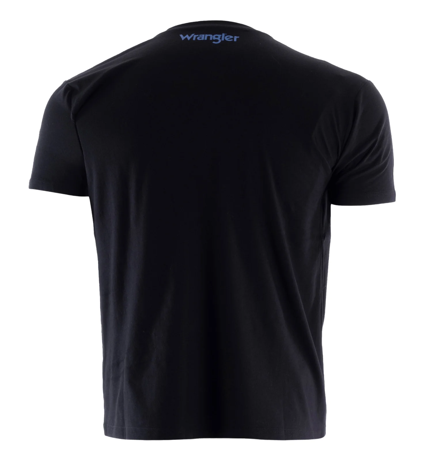 Wrangler Mens Ryder Logo S/S Tee (XCP1557969) Black - Image 2