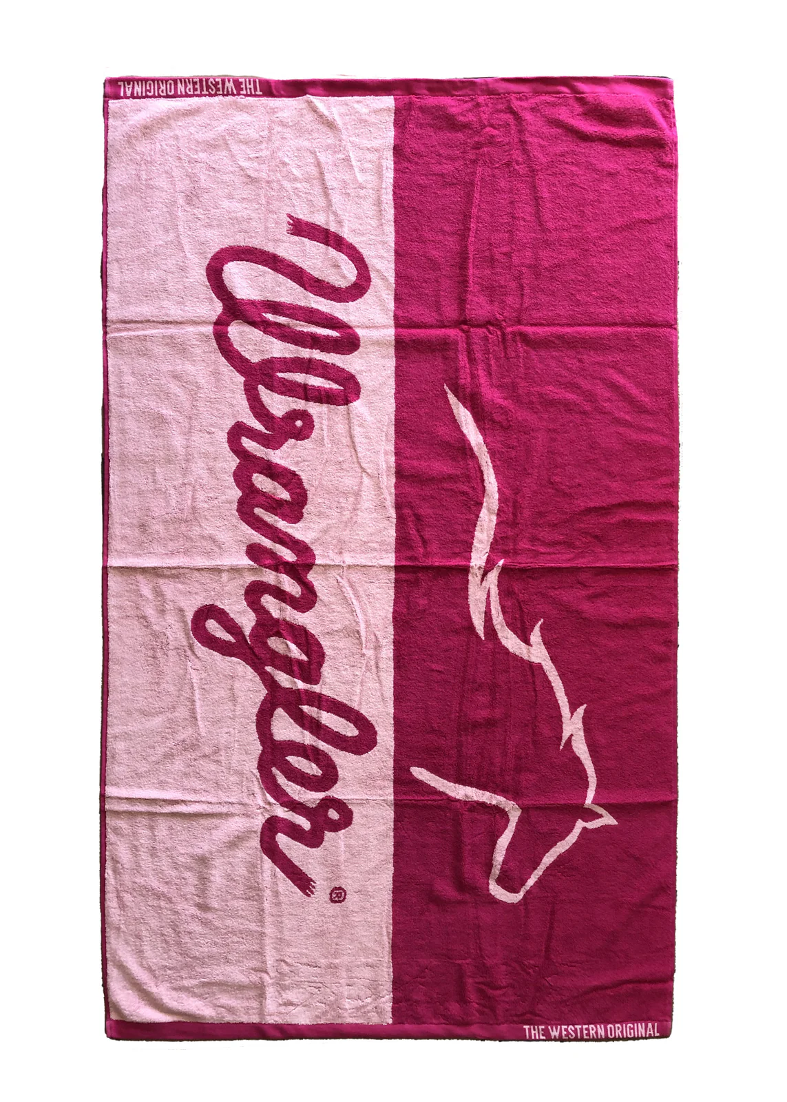 Wrangler Running Horse Towel (XCP2915TWL) Pink/Pink