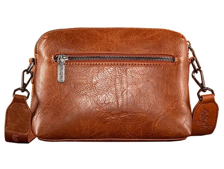 Wrangler Southwestern Maya Aztec Crossbody Bag (X5W2993BAG) Blue [SD] - Image 3